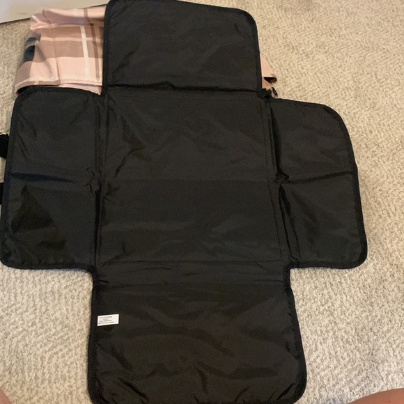 Kate Spade Daycation Serena Baby Bag-Pink Plaid - Picture 10 of 12